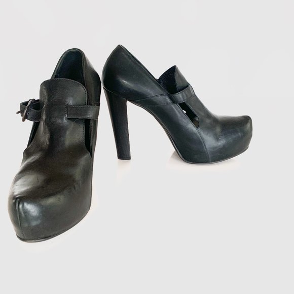 Henry Beguelin Black Mary Jane Heels - Picture 9 of 9
